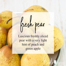 Load image into Gallery viewer, FRESH PEAR Large Breakaway Soy Melts