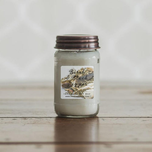 Birch & Black Pepper PURE SOY CANDLES