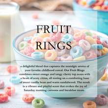 Load image into Gallery viewer, Fruit Rings Soy Melt