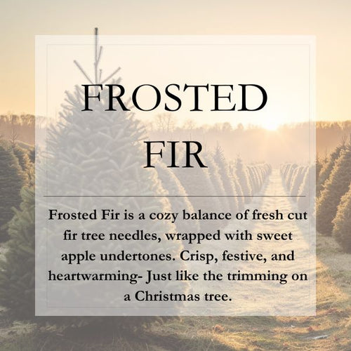 Frosted Fir || 16oz Pure Soy || Mason Jar Candle