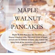 Load image into Gallery viewer, Maple Walnut Pancakes 16oz Soy Mason Candle