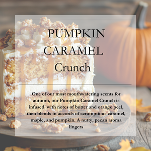 Pumpkin Caramel Crunch Soy Wax Melt || Breakaway soy melt