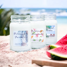 Load image into Gallery viewer, Island Vibes 16oz Mason Jar Soy Candles