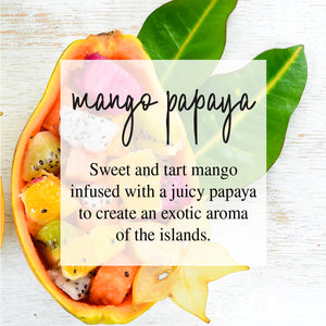Mango Papaya  Large Breakaway Soy Melts
