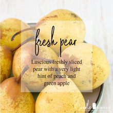 Load image into Gallery viewer, FRESH PEAR 4oz TIN Soy Candles