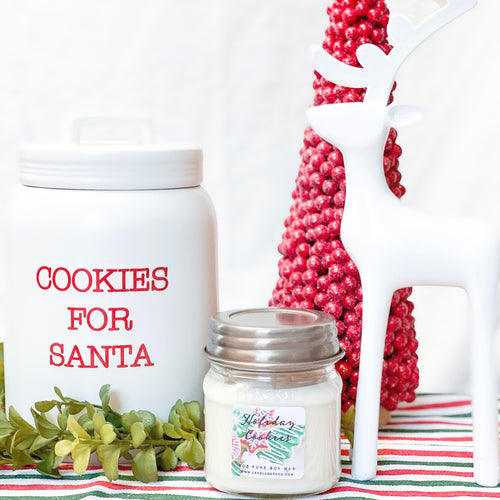 Holiday Cookies 8oz Mason Jar Soy Candles