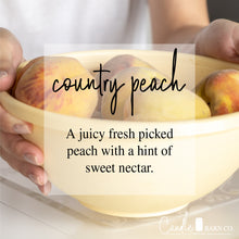 Load image into Gallery viewer, COUNTRY PEACH 4oz TIN Soy Candles