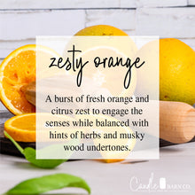 Load image into Gallery viewer, Zesty Orange 4oz TIN Soy Candles