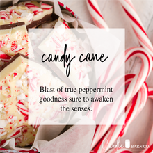 Load image into Gallery viewer, Candy Cane 16oz Mason Jar Soy Candles