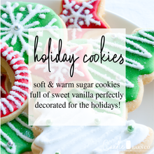 Load image into Gallery viewer, Holiday Cookies 8oz Mason Jar Soy Candles