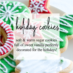 Holiday Cookies 4oz TIN Soy Candles