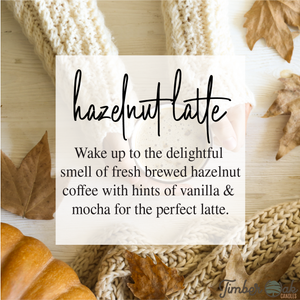 Hazelnut Latte Large Breakaway Soy Melts