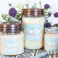 Load image into Gallery viewer, I LOVE YOU MOM 8oz Mason Jar Soy Candles