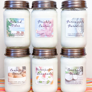 *SUMMER Pure Soy Candle Kit