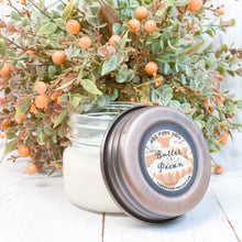 Load image into Gallery viewer, Butter Pecan 4oz Mason Jar Soy Candles