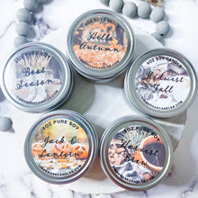 Load image into Gallery viewer, Boot Season 4oz TIN Soy Candles
