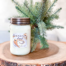 Load image into Gallery viewer, Cinnamon Loaf 16oz Mason Jar Soy Candles