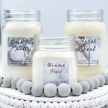 Load image into Gallery viewer, WINTER FROST | 8oz Mason Jar | Pure Soy Candle