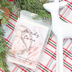 Candy Cane Large Breakaway Soy Melts