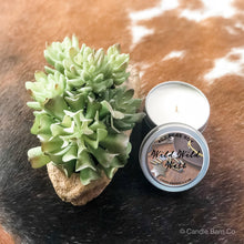 Load image into Gallery viewer, Wild Wild West 4oz TIN Soy Candles