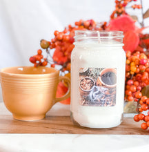 Load image into Gallery viewer, Harvest Brew 16oz Mason Jar Soy Candles